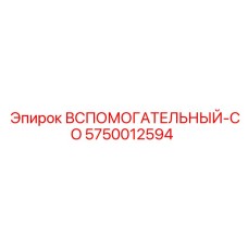 5750012594 ВСПОМОГАТЕЛЬНЫЙ-CO Epiroc