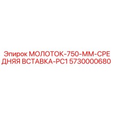 5730000680 МОЛОТОК-750-ММ-СРЕДНЯЯ ВСТАВКА-PC1 Epiroc