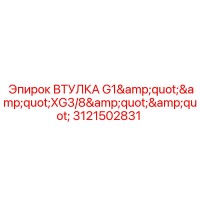 3121502831 ВТУЛКА G1
