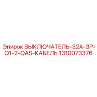 1310073376 ВЫКЛЮЧАТЕЛЬ-32A-3P-Q1-2-QAS-КАБЕЛЬ (Epiroc)