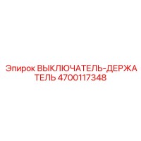 4700117348 ВЫКЛЮЧАТЕЛЬ-ДЕРЖАТЕЛЬ Epiroc