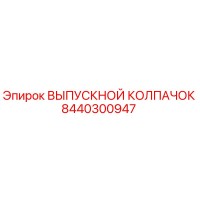 8440300947 ВЫПУСКНОЙ КОЛПАЧОК Epiroc