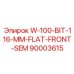 Коронка W-100-BIT-116-MM-FLAT-FRONT-SEM артикул 90003615