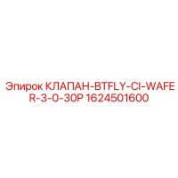1624501600 КЛАПАН-BTFLY-CI-WAFER-3-0-30P Epiroc