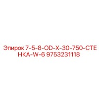 9753231118 7-5-8-OD-X-30-750-СТЕНКА-W-6 Epiroc