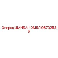 96702535 ШАЙБА-10М5Л Epiroc