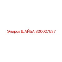 300027537 ШАЙБА Epiroc