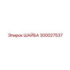 300027537 ШАЙБА Epiroc