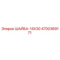 4700369171 ШАЙБА-14X30 - Epiroc
