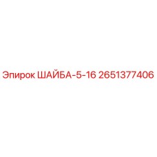 2651377406 ШАЙБА-5-16 Epiroc
