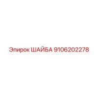 9106202278 ШАЙБА Epiroc