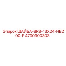 4700900303 ШАЙБА-BRB-13X24-HB200-F Epiroc