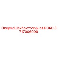 3717006099 Шайба стопорная NORD Epiroc