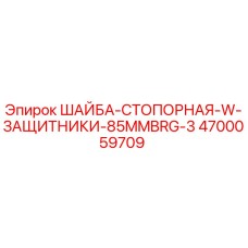 4700059709 ШАЙБА-СТОПОРНАЯ-W-ЗАЩИТНИКИ-85MMBRG-3 Epiroc