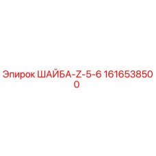 1616538500 ШАЙБА-Z-5-6 Epiroc