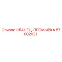 87002631 ФЛАНЕЦ-ПРОМЫВКА Epiroc