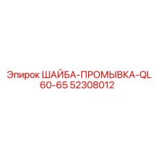52308012 ШАЙБА-ПРОМЫВКА-QL60-65 Epiroc