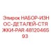 4812046593 НАБОР-ИЗНОС-ДЕТАЛЕЙ-СТЯЖКИ-PAR Epiroc