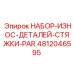4812046595 НАБОР-ИЗНОС-ДЕТАЛЕЙ-СТЯЖКИ-PAR Epiroc