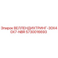5730016693 ВЕЛЛЕНДИХТРИНГ-30X40X7-NBR Epiroc