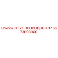 5573093900 ЖГУТ ПРОВОДОВ-C17 Epiroc