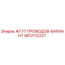 4812112227 ЖГУТ ПРОВОДОВ-ВАРИАНТ Epiroc