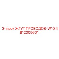 4812005601 ЖГУТ ПРОВОДОВ-W10 Epiroc