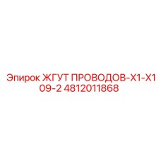 4812011868 ЖГУТ ПРОВОДОВ-X1-X109-2 Epiroc