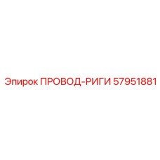 57951881 ПРОВОД-РИГИ Epiroc