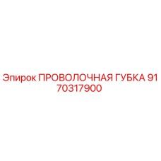 9170317900 ПРОВОЛОЧНАЯ ГУБКА Epiroc