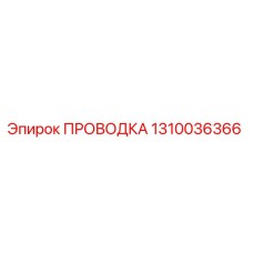 1310036366 ПРОВОДКА Epiroc