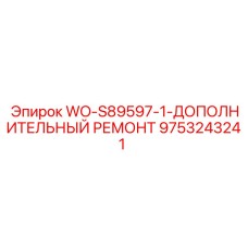 Дополнительный ремонтный набор для пневматики 9753243241