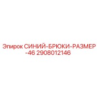 2908012146 СИНИЙ-БРЮКИ-РАЗМЕР-46 Epiroc