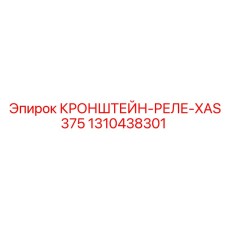 1310438301 КРОНШТЕЙН-РЕЛЕ-XAS375 Epiroc