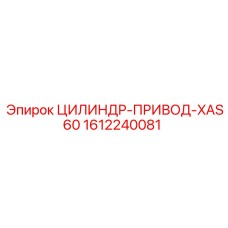 1612240081 ЦИЛИНДР-ПРИВОД-XAS60 Epiroc