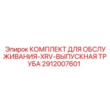 Комплект для ремонта выхлопной системы буровых станков Epiroc 2912007601