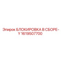 1619507700 БЛОКИРОВКА В СБОРЕ-Y Epiroc