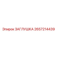 2657214439 ЗАГЛУШКА Epiroc