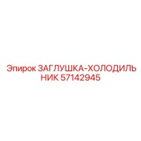 57142945 ЗАГЛУШКА-ХОЛОДИЛЬНИК Epiroc