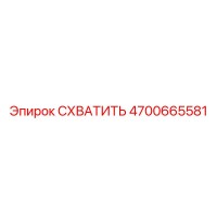 4700665581 СХВАТИТЬ Epiroc