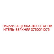 3760011076 ЗАЩЕЛКА-ВОССТАНОВИТЕЛЬ-ВЕРХНЯЯ Epiroc