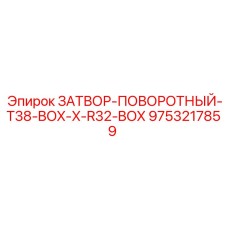 9753217859 ЗАТВОР-ПОВОРОТНЫЙ-T38-BOX-X-R32-BOX Epiroc