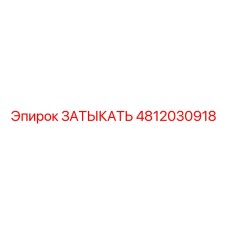 4812030918 ЗАТЫКАТЬ Epiroc