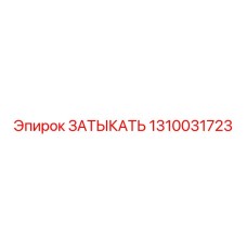 1310031723 ЗАТЫКАТЬ Epiroc
