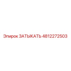4812272503 ЗАТЫКАТЬ (Epiroc)