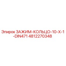 4812270348 ЗАЖИМ-КОЛЬЦО-10-X-1-DIN471 Epiroc