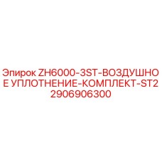 Оригинальный комплект уплотнений 2906906300 Epiroc для буровой установки ZH6000-3ST