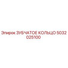 5032025100 ЗУБЧАТОЕ КОЛЬЦО Epiroc