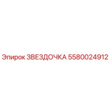 5580024912 ЗВЕЗДОЧКА Epiroc