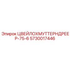 5730017446 ЦВЕЙЛОХМУТТЕРНДРЕЕР-75-6 Epiroc